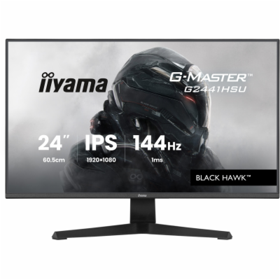 iiyama G-Master/G2441HSU-B1/23,8"/IPS/FHD/144Hz/1ms/Černá/3R