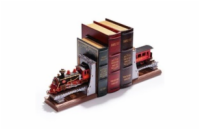 RoboTime 3D skládačka Zarážka na knihy Historický parní vlak