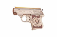 RoboTime 3D dřevěná skládačka Mini pistole Justice Guard