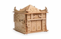 EscapeWelt Dřevěný hlavolam Dračí dům