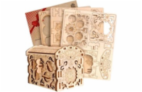 EscapeWelt 3D dřevěná skládačka hlavolamu Secret Treasure Box