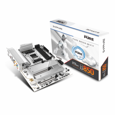 SAPPHIRE PURE B850A WIFI 7/AM5/ATX