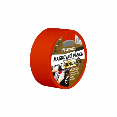 Páska maskovací DEBBEX 100°C Premium 25mmx50m