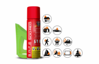 Hasicí sprej SAFE 500 RED 500ml pěnový + držák 50F