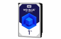 WD Blue (EZEX), 3,5" - 1TB Rychlý pevný disk s vysokou kapacitou 1 TB, 64 MB vyrovnávací paměť, 7200 ot/min, rozhraní SATA 6Gb/s.