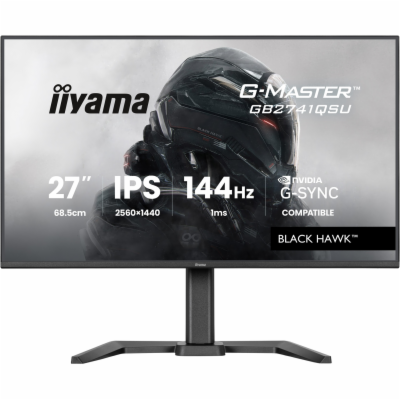 iiyama G-Master/GB2741QSU-B1/27"/IPS/QHD/144Hz/1ms/Černá/3R