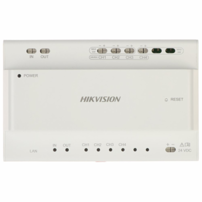 Hikvision DS-KAD704Y - Video/Audio distributor-injektor a...