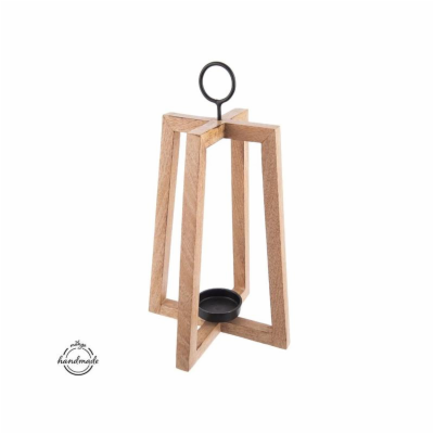 Svícen z mangového dřeva ORION 44cm