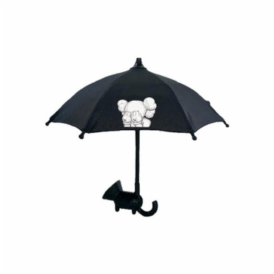 Deštník pro telefon s přísavkou Klaun Black