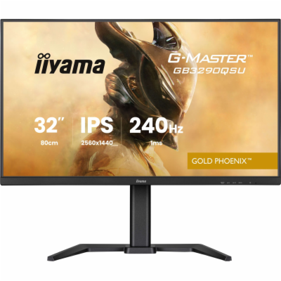 iiyama G-Master/GB3290QSU-B1/31,5"/IPS/QHD/240Hz/1ms/Čern...