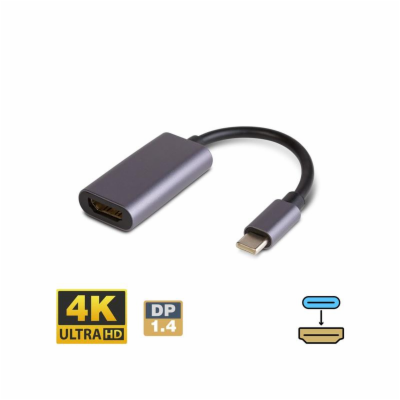 Adaptér DELIGHT 20338 USB-C/HDMI 0,16m 4K