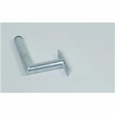 Držák antény na zeď, žárový zinek, délka 15cm, výška 20cm