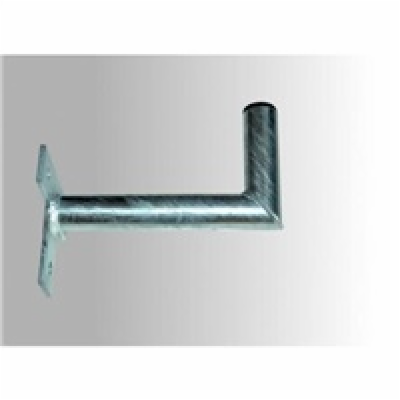 Držák antény na zeď, tvar T mini, žárový zinek, délka 20cm