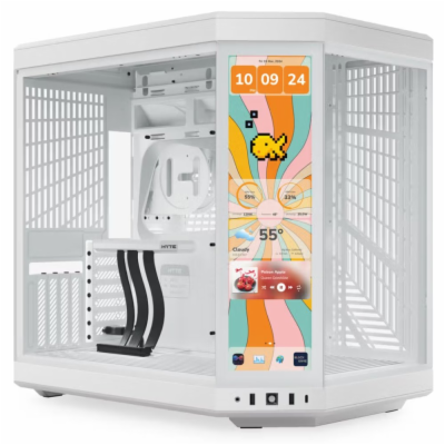 HYTE skříň Y70 Touch Infinite Snow White / 14,9" dotykový...
