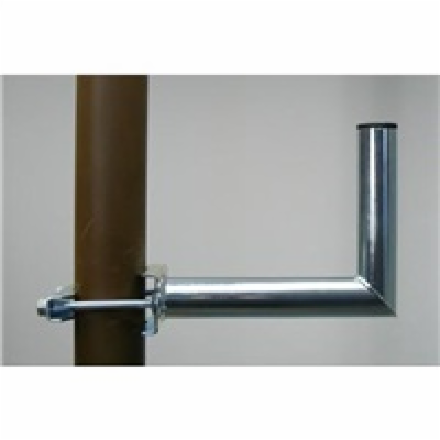 Držák antény na stožár, galvanický zinek, délka 25cm