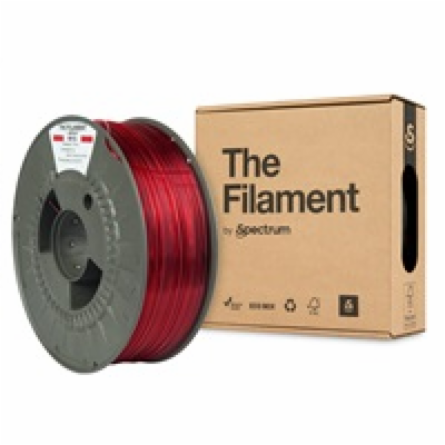 Spectrum The Filament PETG 1.75mm Transparent Red 1kg