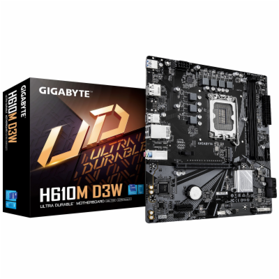 GIGABYTE H610M D3W/LGA 1700/mATX