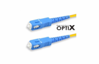 OPTIX SC/APC-SC/APC optický patch cord 09/125 0,5m G657A