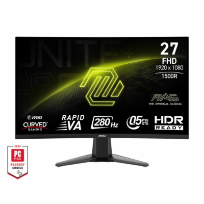 MSI MAG 276CXF Gaming monitor 27" zakřivený Rapid VA/FHD/...