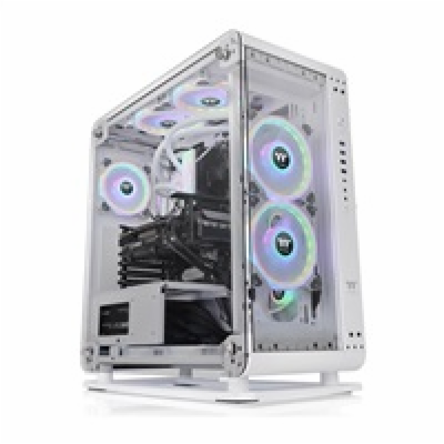THERMALTAKE Case Core P6 Snow, ATX, Průhledná bočnice, bílá