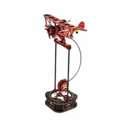 RoboTime 3D mechanická skládačka Dvojplošník s kyvadlem