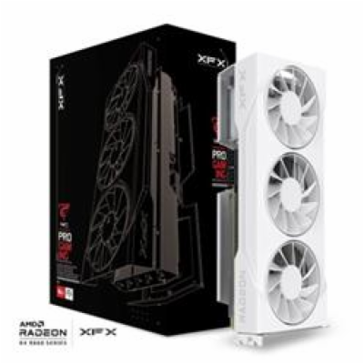 VGA XFX Swift AMD Radeon RX 9070 XT 16GB GDDR6, White (po...