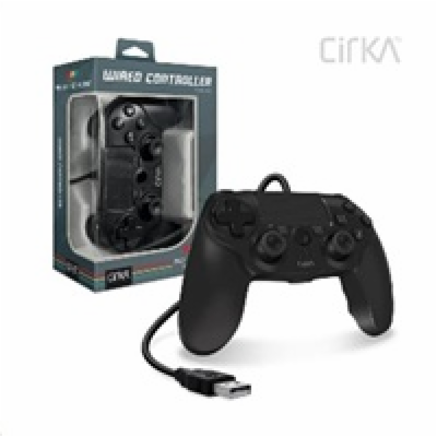 Cirka NuForce Wired Game Controller for PS4/PC/Mac (Black)