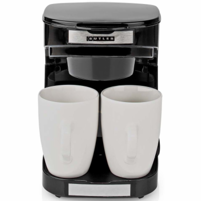 NEDIS Butler kávovar/ na dva šálky/ kapacita 0,25 l/ auto...