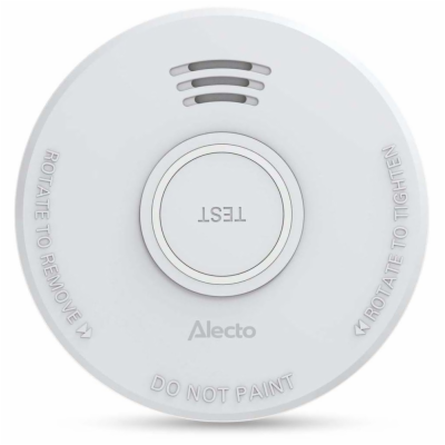 NEDIS Alecto detektor kouře/ EN 14604/ hlasitost 85 dB/ 1...