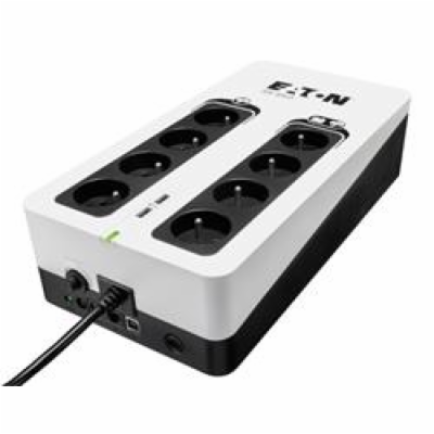 EATON UPS 3S 850 FR, Off-line, Tower, 850VA/510W, výstup ...