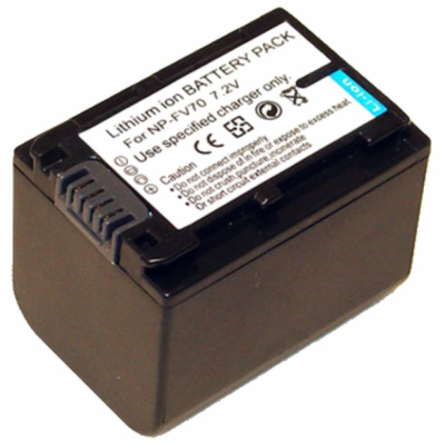 TRX baterie Sony NP-FV70 - Li-Ion 2100mAh - DECODED