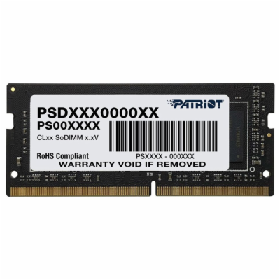 PATRIOT Signature 8GB DDR4 3200MHz / SO-DIMM / CL22