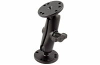 RAM sestava - střední rameno se dvěmi kulatými základnami 2,5" a kulovým kloubem 1"