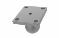 RAM základna obdelníková 1,7" x 2" s kulovým kloubem 1"