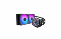 Cooler Master vodní chladič MasterLiquid Atmos II VRM 240, 2x120mm, LGA1851, AM5, černá