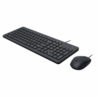 HP 150 Klávesnice a myš, USB, EU - černá Set HP 150 kláve...