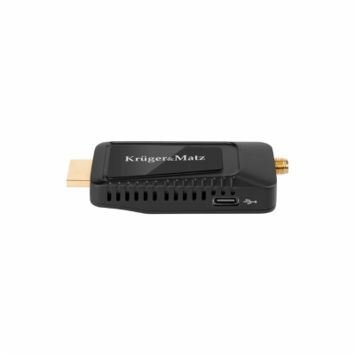 Mini tuner DVB-T2 HEVC na HDMI KRUGER & MATZ KM9998