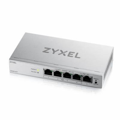 Zyxel GS1200-5HP v3, 5 Port Gigabit PoE+ webmanaged Deskt...
