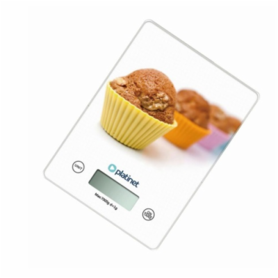 PLATINET kuchyňská váha -  7 kg kapacita,  200x145x20 mm,...