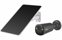 DAHUA IP kamera KIT/BF4CA-0210B/ bullet/ Wi-Fi/ 4Mpix/ obj. 2,1mm/ H.265/ krytí IP66/ IR až 20m + 8W solár panel (černý)