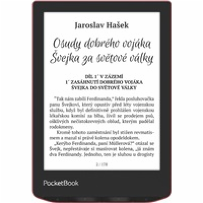 BAZAR - POCKETBOOK 634 Pocketbook Verse Pro - Passion Red...