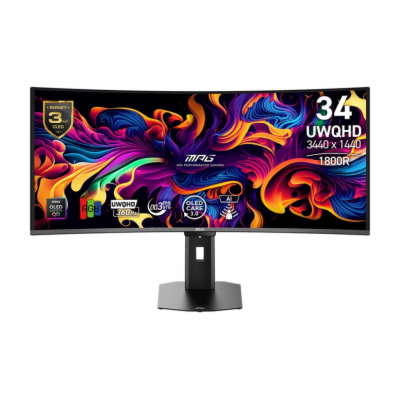 MSI MPG/341CQR QD-OLED X36/34"/QD-OLED/wQHD/360Hz/0,03ms/...