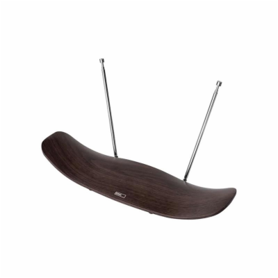 Anténa pokojová EMOS CITY WOOD-C500, DVB-T2, DAB, FM, fil...