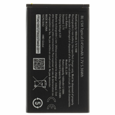 BL-L5H Baterie pro Nokia 1450mAh Li-Ion (OEM)