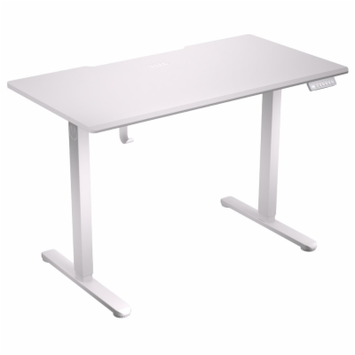 Endorfy herní stůl Atlas S electric Onyx White / 114x60cm...