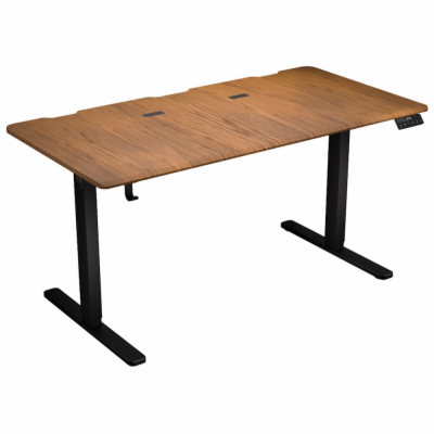 Endorfy herní stůl Atlas L electric Dark Wood / 150x76cm ...