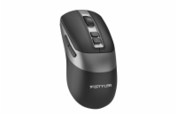 A4tech FB50CS Plus FStyler, bezdrátová tichá kancelářská myš, BT+2,4GHz, černá