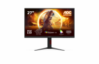 AOC LCD herní U27G4XM 27" IPS miniLED 4K/3840x2160@160Hz/1ms/1200cd/2xHDMI/DP/4xUSB/Pivot/HAS/VESA
