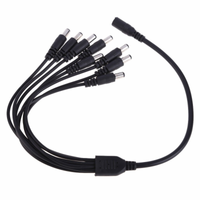 XtendLan Napájecí kabel/splitter 1 na 8, jack 2,1mm, prům...