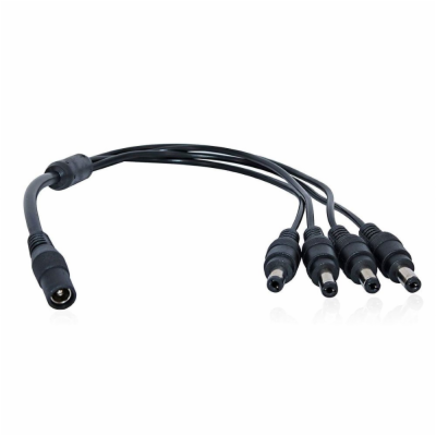 XtendLan Napájecí kabel/splitter 1 na 4, jack 2,1mm, prům...